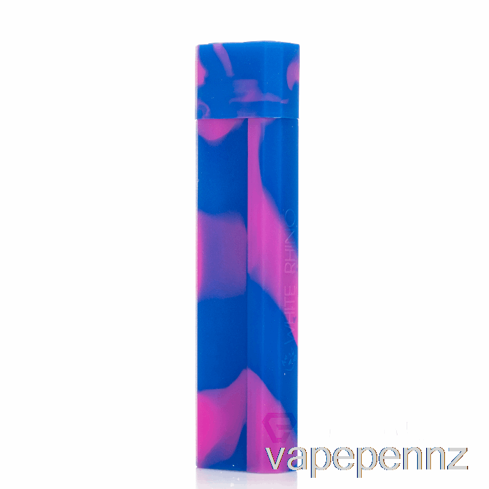 White Rhino Silicone Dab Out [Pyrex] Purple Blue VAPE NZ